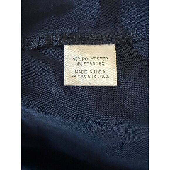 NWT Misa Los Angeles Domino Bodycon Mini‎ Dress Navy Blue V-Neck Racerback Multi - Picture 11 of 11